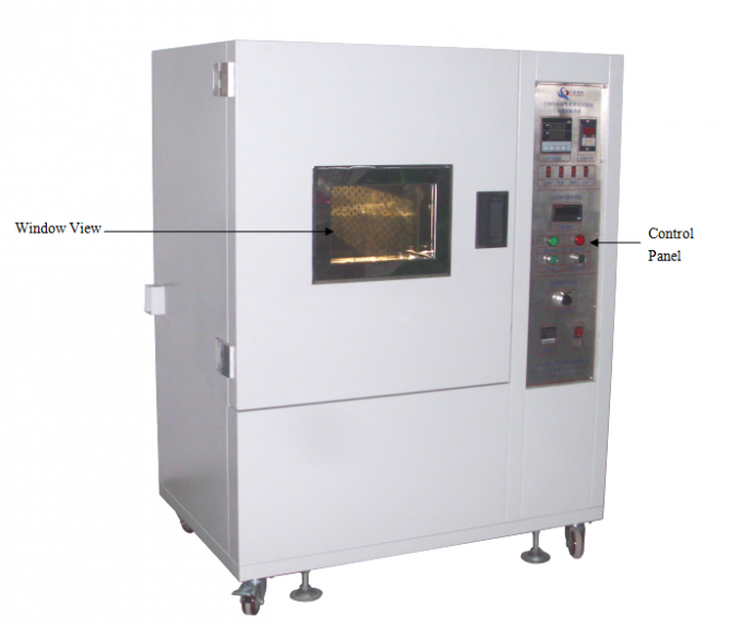 De Luchtventilatie van ASTM D2436 het Verouderen Testkamer/Ventilatietype het Verouderen Oven/Rubber Plastic Hittebestendigheidsmeetapparaat