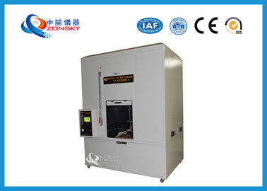 China Horizontaal en Verticaal de Verbranding/de Brandbaarheidsmeetapparaat van ASTM D5025 voor Draad en Kabel leverancier