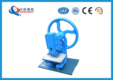 China Hand Rubber en Plastic Steekproefsnijmachine/Isolatiematerialensnijmachine leverancier